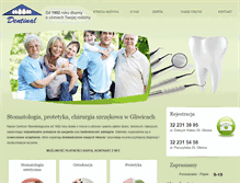 Tablet Screenshot of dentinal.pl